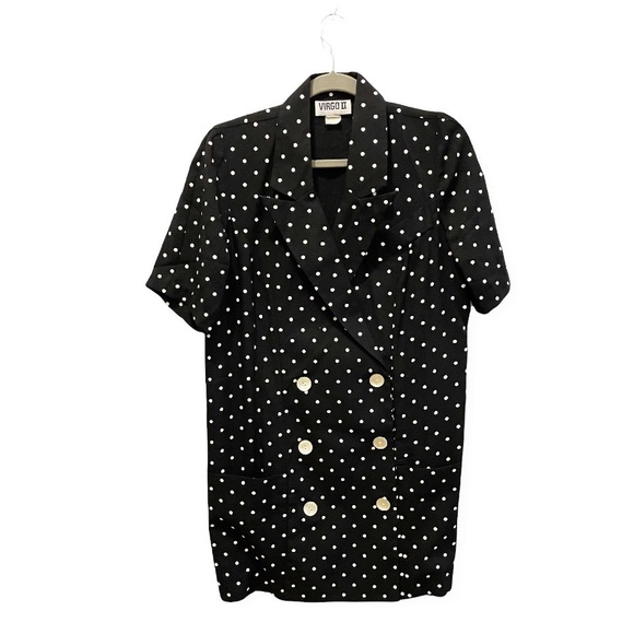 Virgo Dresses & Skirts - Virgos II polka dot blazer